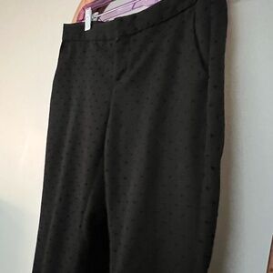 Banana Republic Cropped Polka Dot Pants